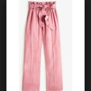 J. Crew Point Sur 2P Paper Bag Wide Leg Ankle Pant